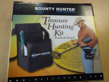 Bounty Hunter FundTasche + Edelstahl Schaufel
