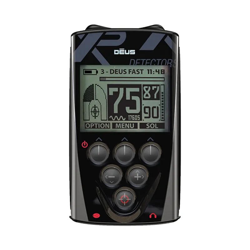 XP DEUS X35 22 RC Metalldetektor + WSA Kopfhörer + MI-6 Pinpointer (DEU