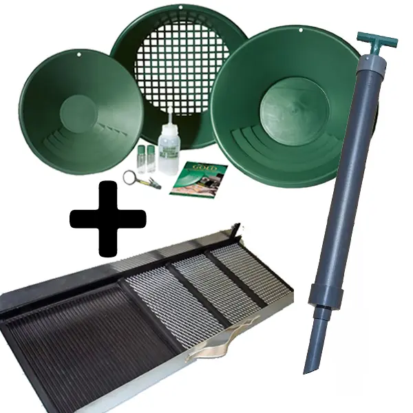Goldwasch - Set 5 - mit Napfschleuse midi