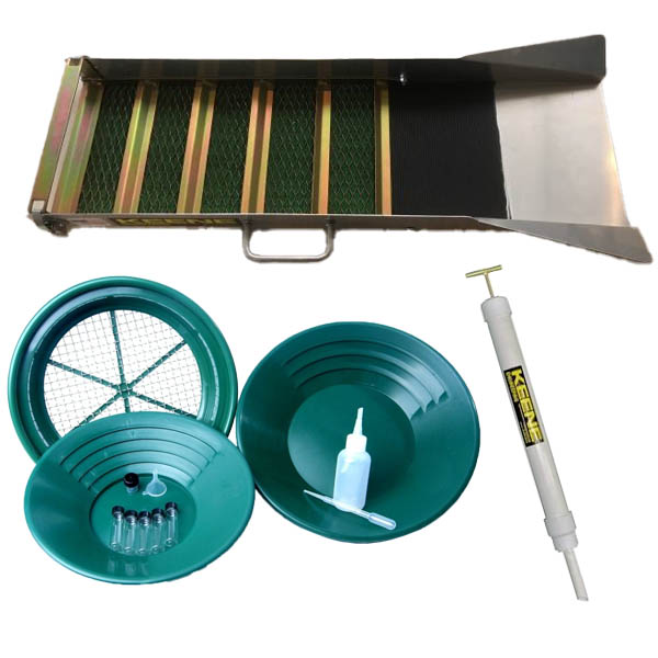 Goldwasch - Set 12 - mit KEENE Super Sluice A51