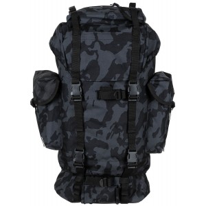 MFH BW Kampfrucksack, 65 l, Alu-Aussteifung, night-camo