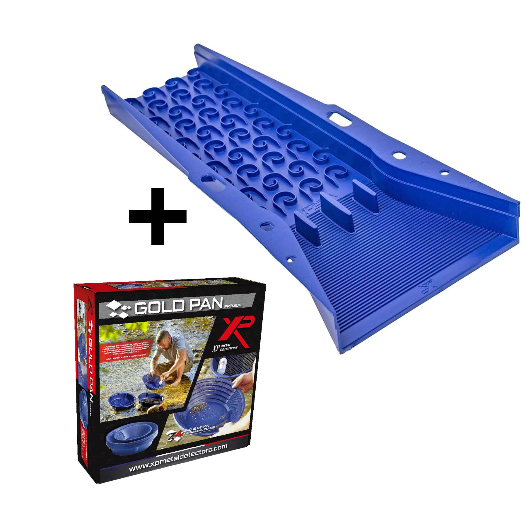 Goldwasch - Set 9 - mit XP Goldwaschrinne VS1