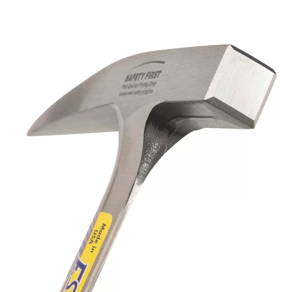 Estwing leichter Geologenhammer / Pickhammer mit Ledergriff E13P