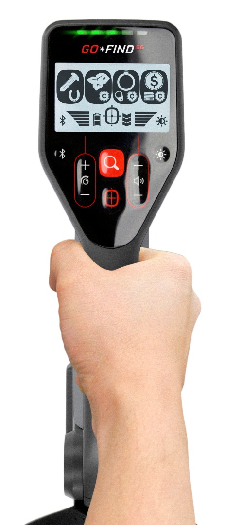 Minelab GO-FIND 66 Metalldetektor mit einem GRATIS Pro-Find 15 Pinpointer