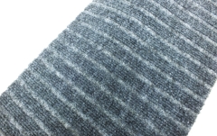 Riffel-Teppich Standard für Waschrinnen 91,5 cm x 25,3 cm, hellgrau