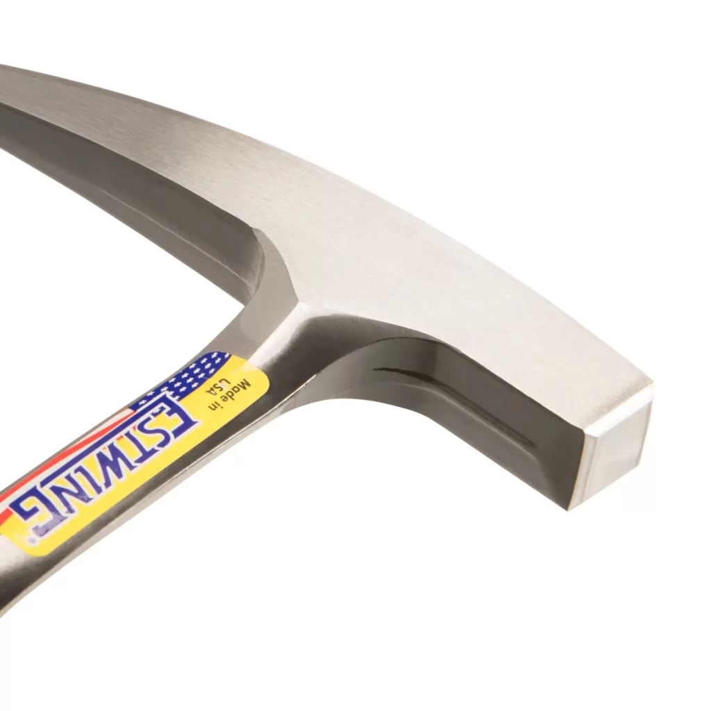 Estwing Geologenhammer / Pickhammer mit blauem Vinylgriff E3-14P