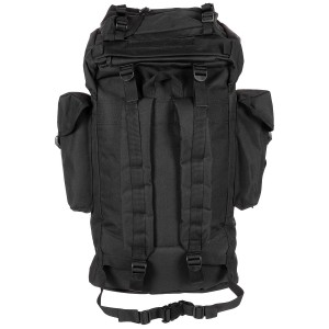 MFH BW Kampfrucksack, 65 l, Alu-Aussteifung, schwarz