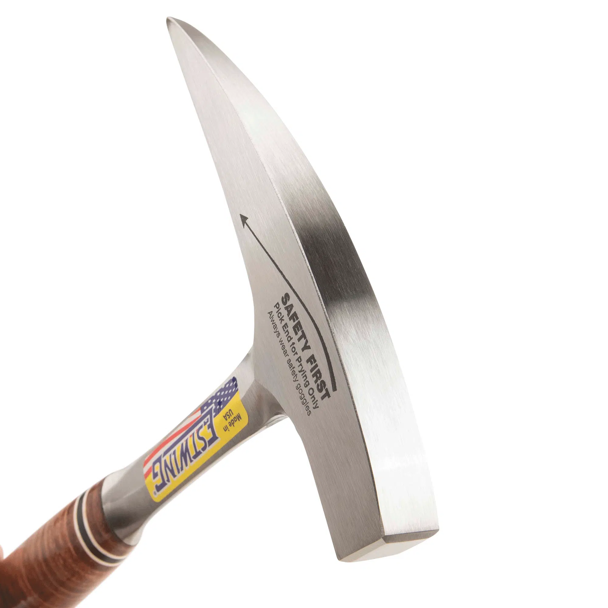 Estwing Geologenhammer / Pickhammer mit Ledergriff E30