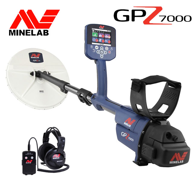 MINELAB GPZ 7000 ZVT Pro Gold Detektor / mit gratis Metalldetektor X-Terra Elite (Expedition Pack)