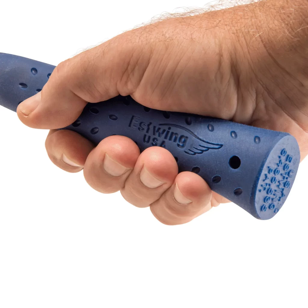 Estwing Geologenhammer / Pickhammer mit blauem Vinylgriff E3-22P