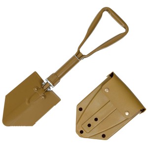 BW Klappspaten, 3-teilig, coyote tan