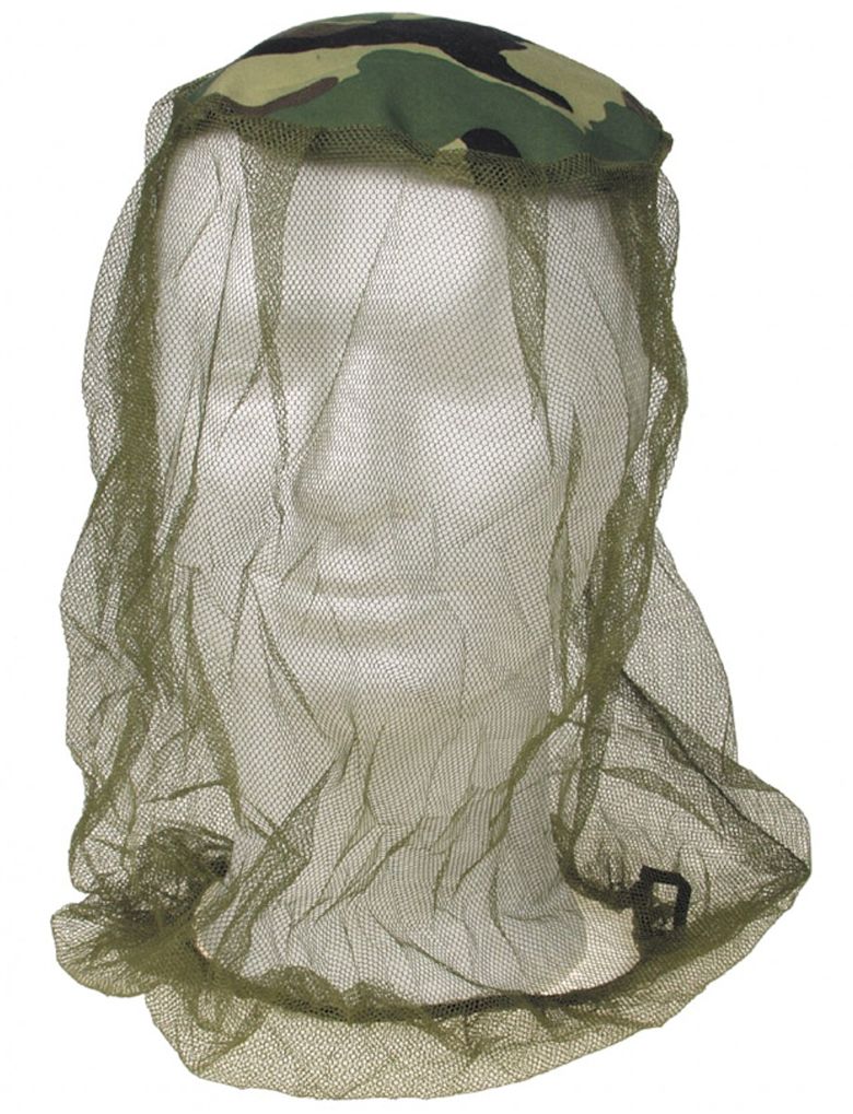 Moskito Kopfnetz, Stoffeinsatz, oliv-woodland
