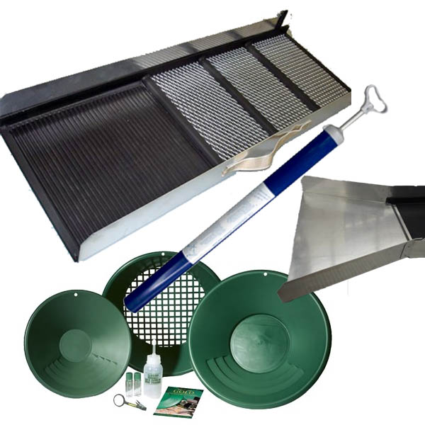 Goldwasch - Set 7 - mit Napfschleuse Classic